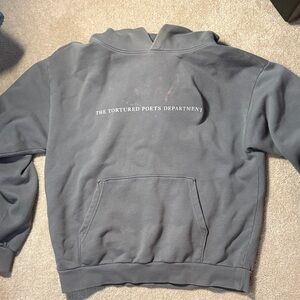 Taylor Swift Hoodie with Text Print